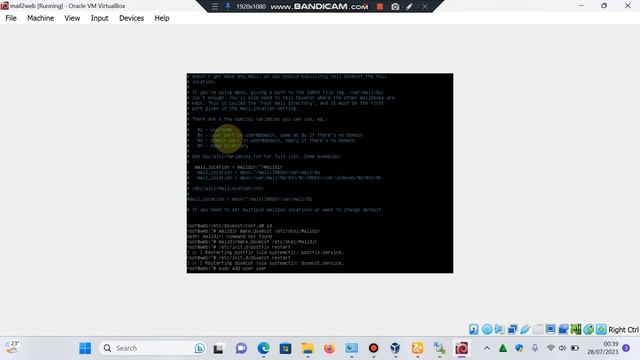 Instalasi dan Konfigurasi Mail Server Debian 10 смотреть онлайн