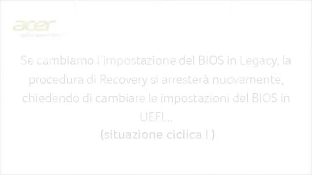 Windows 8 Errore durante la procedura di Recovery. смотреть онлайн