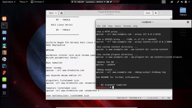 Kali Linux WPSCAN Kullanımı - #YAKALA смотреть онлайн