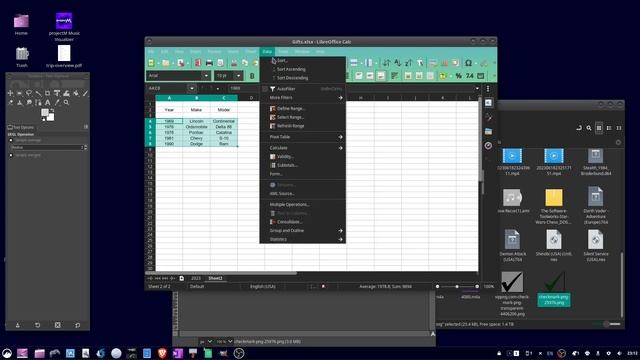 Choose 'Sort By' Column In LibreOffice Calc смотреть онлайн