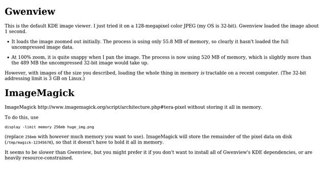 Viewer for huge images under linux (＞100 MP color images) (2 Solutions!!) смотреть онлайн