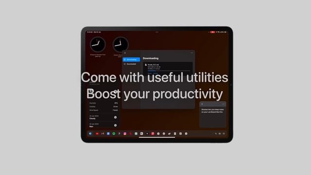 Introducing: Lok Board - Unlock the desktop experience on your iPad. смотреть онлайн