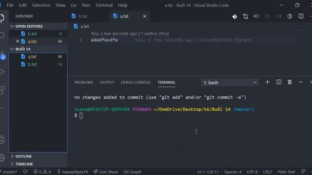 Buổi 14: git buổi 2 смотреть онлайн
