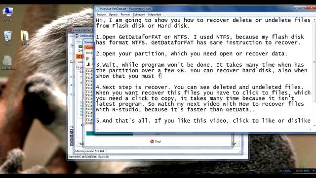How to recover data from disk by GetDataforNTFS/FAT смотреть онлайн