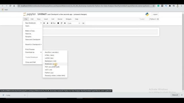 Machine learning and Data science unlocked with EdUcode with SK! Jupyter Notebook Setup смотреть онлайн