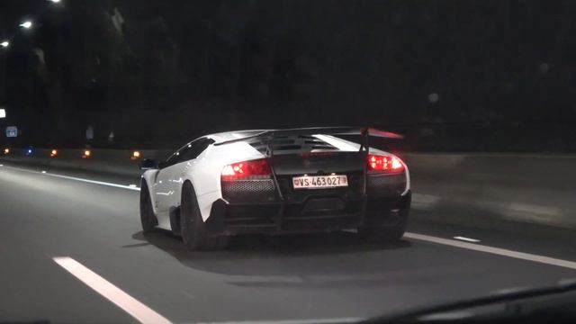 Chasing Lamborghini Murcielago SV | Start Up - Highway смотреть онлайн