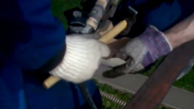 сварка шлейфов на ВЛ 110 кВ ЛЭП смотреть онлайн