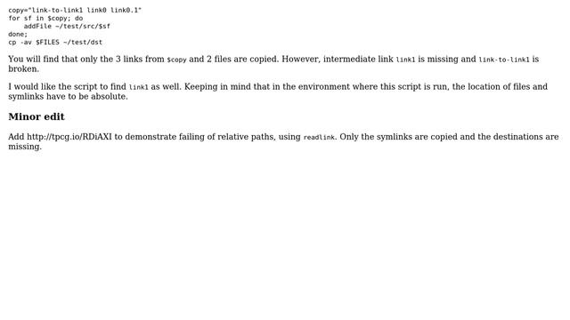 Unix & Linux: How to find intermediates in symlink recursion? смотреть онлайн