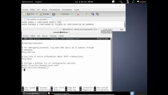 INSTALANDO Y CONFIGURANDO SERVIDOR DNS EN DEBIAN 7 CON DNSMASQ Y CLIENTE EN WINDOWS смотреть онлайн