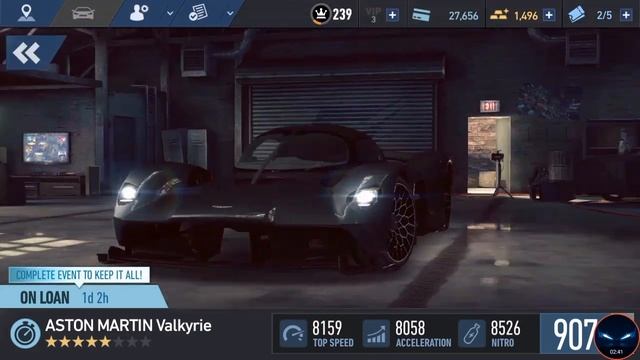 NEED FOR SPEED No Limits: ASTON MARTIN Valkyrie | STAGE 5 COMPLETE смотреть онлайн