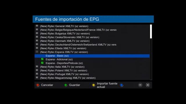 configuración Epgimport смотреть онлайн