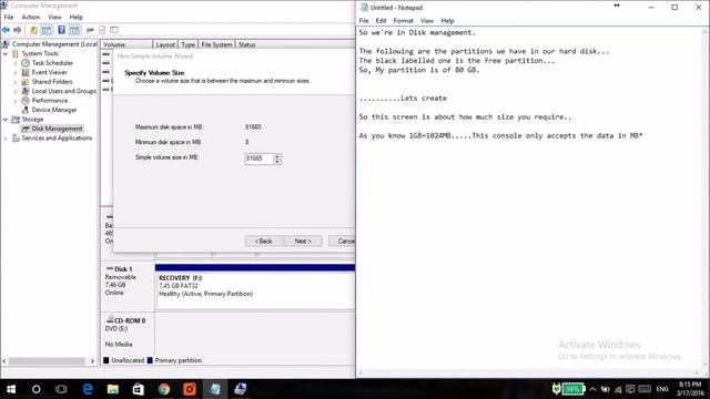 How to create a new partition and to delete it смотреть онлайн