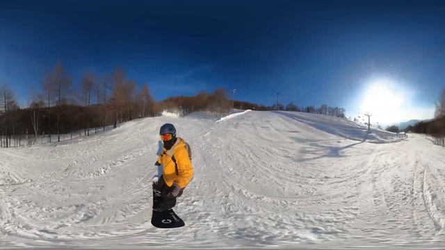 [VR.360.5K] 2021.02.14 Takatsue ski resort, Top to Bottom part.2, middle to bottom (course 6 + 15) смотреть онлайн