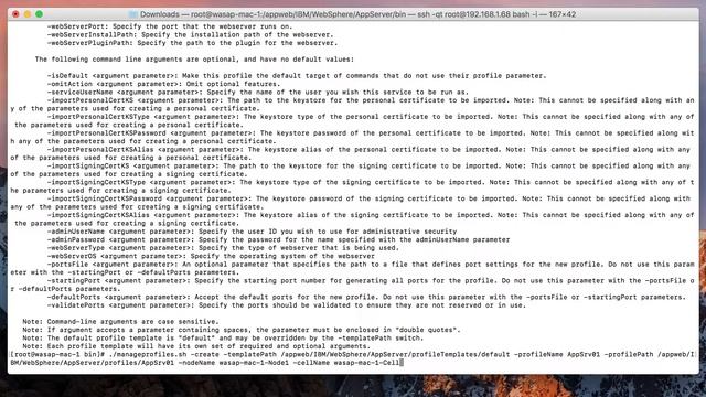 24.WAS7.0-Create Application Server profile using manageprofiles cmmand-Linux