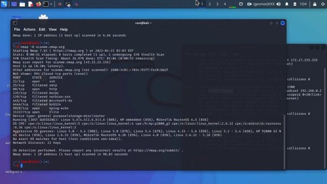NMAP Network Scanning Demo | Nmap host scanning, ping scan, open Port Scanning Demo смотреть онлайн