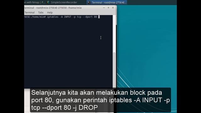 Blocking IP, Port, and Site with IP Tables on Linux смотреть онлайн