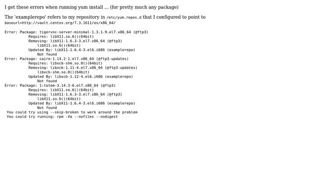 Unix & Linux: Error about i686 packages not found when installing with yum? (on x64 architecture) смотреть онлайн