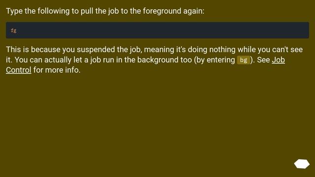 Re-enter interactive mode after Ctrl-z смотреть онлайн