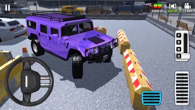 Driving Hummer Car On Game - Master Of Parking SUV - Android Games смотреть онлайн
