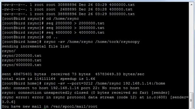 Learning LINUX CentOS From Scratch || Rsync command in linux смотреть онлайн