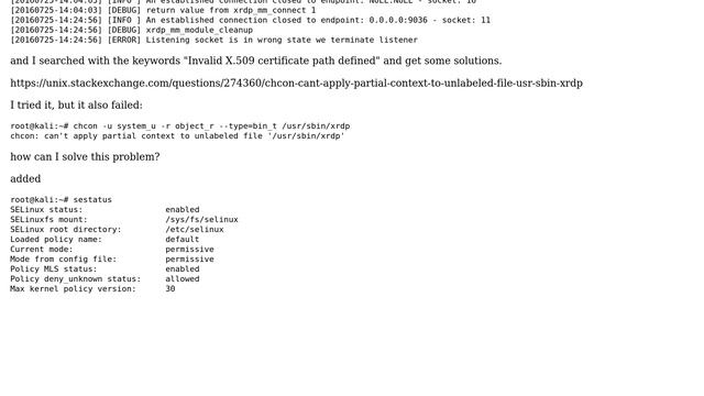 Kali linux: I cannot connect from remote system using xrdp and mstsc смотреть онлайн