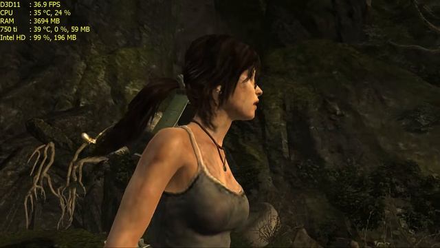 Tomb Raider 2013 Benchmark | i5 6500 | 16GB RAM | Intel HD 530 | 1080p смотреть онлайн