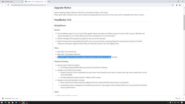 Handbrake Versi 1.4 Cara Update Dari Versi Handbrake 1.3, Perubahan, Fitur Baru смотреть онлайн