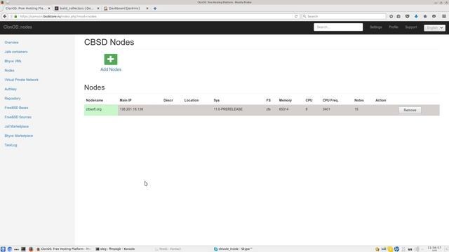 ClonOS. Free Open-Source Hosting Platform: begining смотреть онлайн