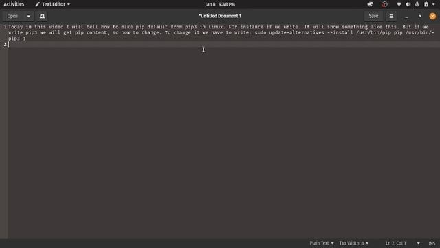 How to change pip3 to pip in linux. смотреть онлайн
