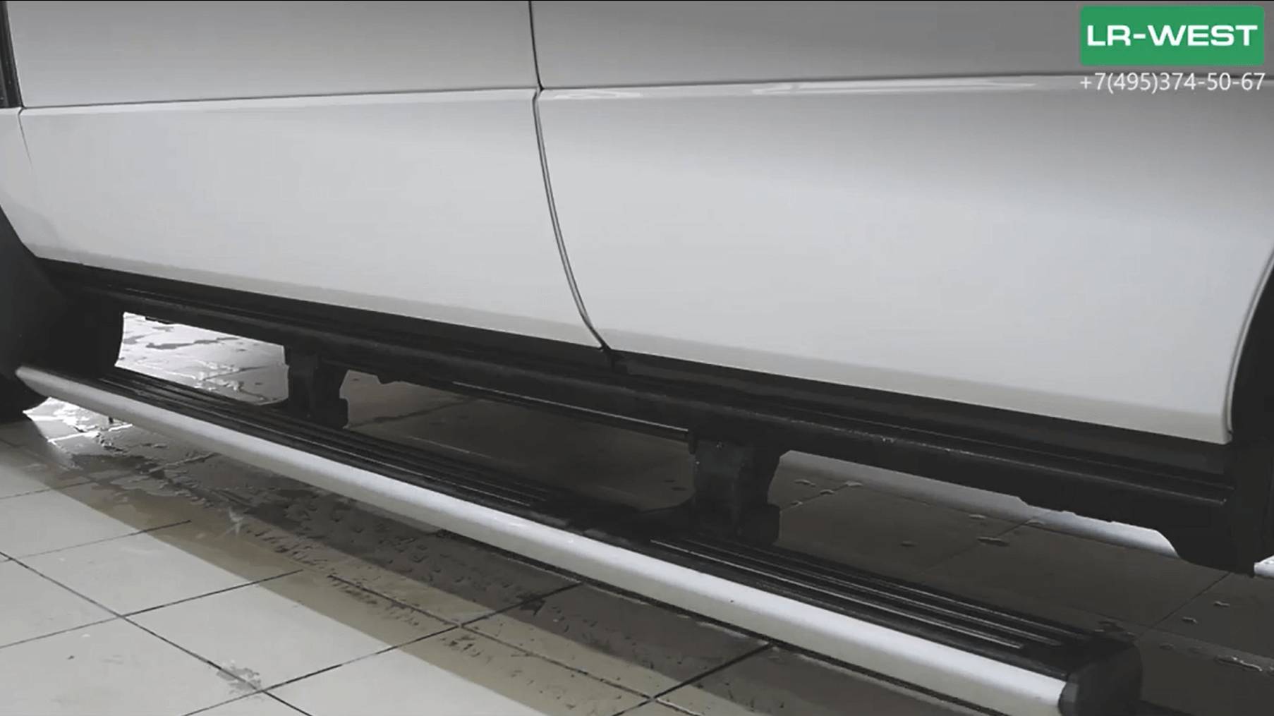 Как отключить пороги на Рендж Ровер. Сервисный режим электрических порогов. смотреть онлайн