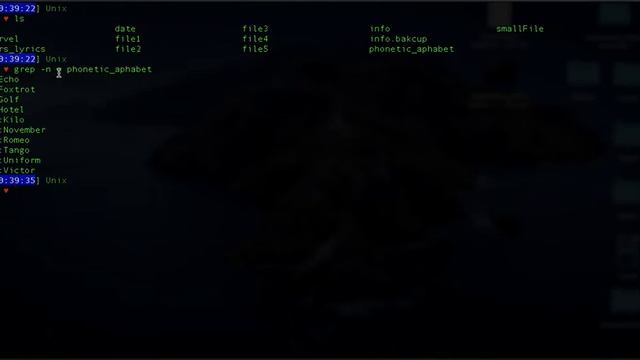 05 Linux basics, grep command in Linux смотреть онлайн