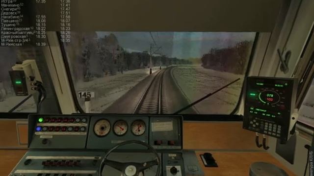 Поездка на ЭД4М-0025 ZDSIMULATOR смотреть онлайн
