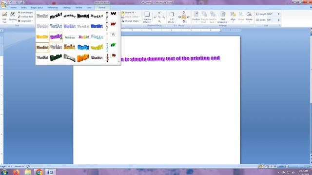 Word Art Usefull Trick |office365|office2024|Word2007|Microsoft Office 2013 #word #microsoft смотреть онлайн