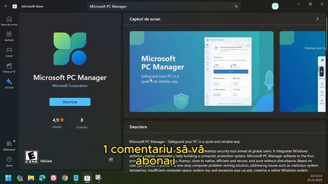 Windows 11 Turbo - RAPID cu Microsoft PC Manager смотреть онлайн
