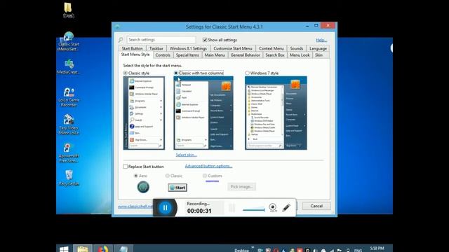 How to get classic start menu in computer or laptop windows 7/8/8.1 смотреть онлайн