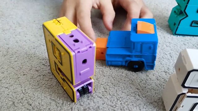 Грин и его друзья! Побег от бандитов! 1 - серия. Мультфильм о цифрах трансформерах! смотреть онлайн