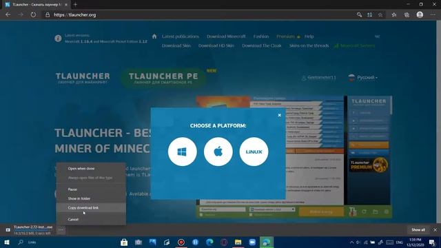 How to get TLAUNCHER MINECRAFT for windows 10? смотреть онлайн