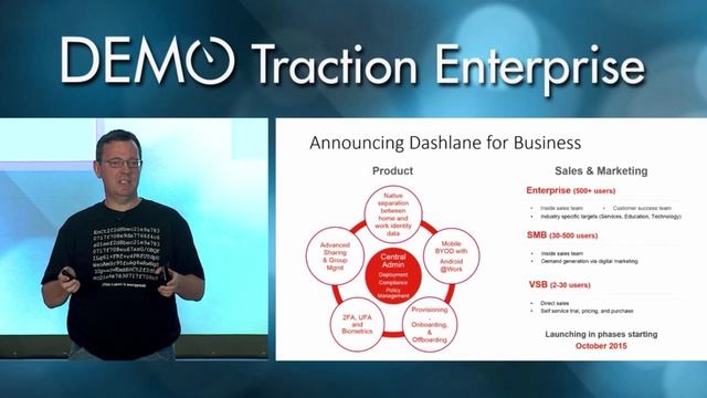 DEMO Traction Boston: Dashlane on-stage presentation смотреть онлайн