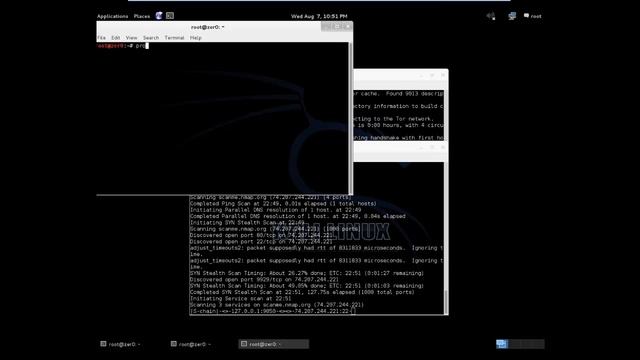 #kali Linux: t0r and ProxyChains смотреть онлайн