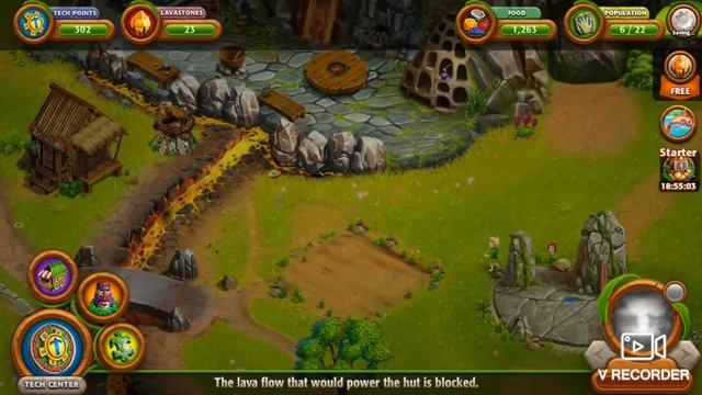 Virtual Villagers Origins 2 Puzzle 3 Crafting Hut, Put Eye On Kraken Statue(android/iOS)