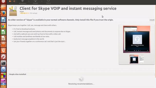 How to Install Skype in Ubuntu linux смотреть онлайн