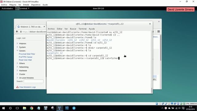 Servicio FTP en Debian (Webmin) смотреть онлайн