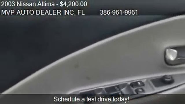 2003 Nissan Altima 2.5 4dr Sedan For Sale In LAKE CITY, FL 3