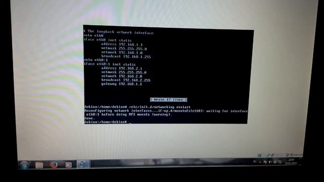 Cara mudah konfigurasi routing debian 5.0 смотреть онлайн