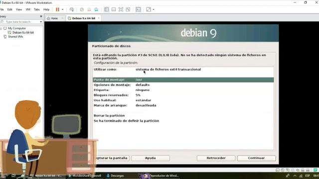 Manual de instalación de debían 9 смотреть онлайн