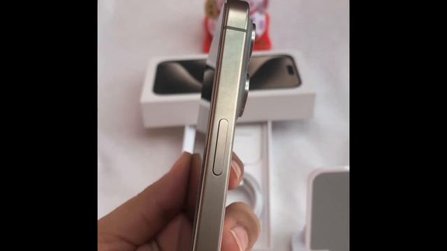New iPhone 15 pro Natural Titanium #iPhone #iphone15pro #unboxing #overview #update #yourself#ios17 смотреть онлайн