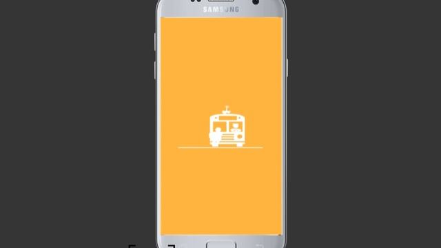 Splash Screen For "School Bus" App. (UI Design) 😍 смотреть онлайн
