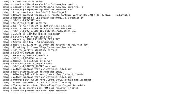 DevOps & SysAdmins: AWS: Difficulty changing server keys - permission denied (public key) смотреть онлайн
