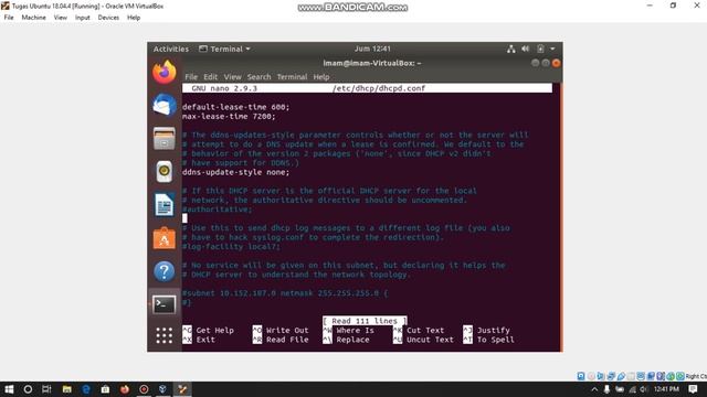Setting DHCP Server Ubuntu смотреть онлайн