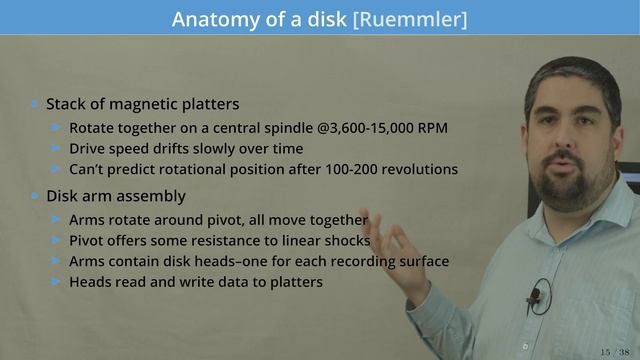 CS350 Operating Systems - Lecture 11: I/O and Disks смотреть онлайн